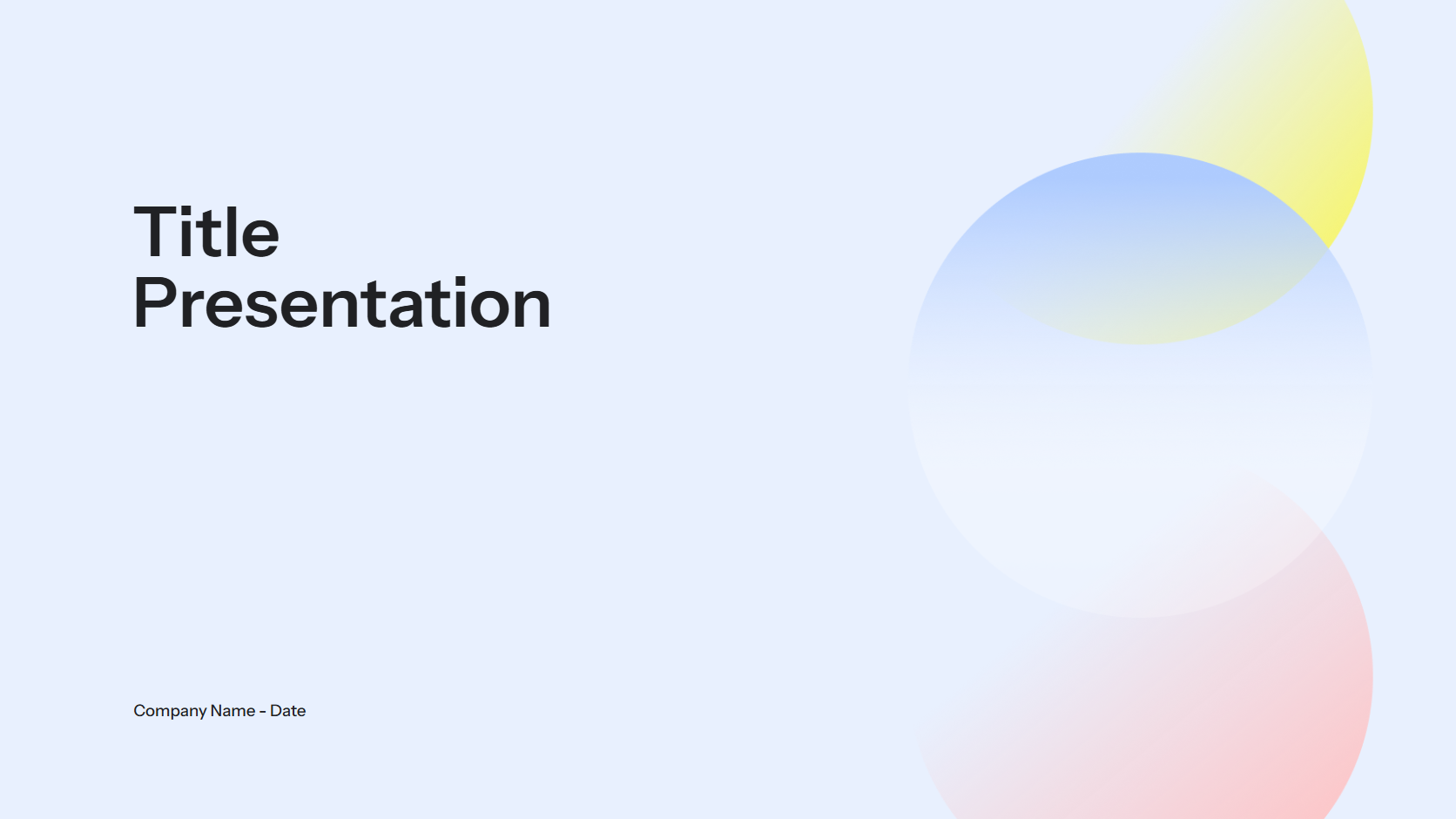 A presentation slide. This is what the audience sees.